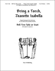 Bring a Torch, Jeanette, Isabella Handbell sheet music cover